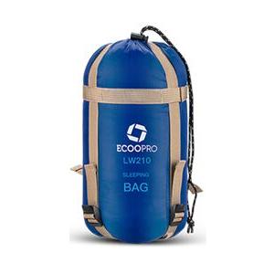 ECOOPRO LW210 Blue Waterproof Lightweight Warm Weather Sleeping Bag