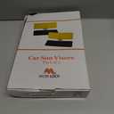 Car Sun Visor (Pack of 2), Tac Extension, 2 in 1 for Day and Night Anti-Glare, Anti Dazzle and Anti UV HD Automobile Windshield Visor by Mobi Lock