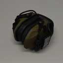 Electronic Ear Protection for Shooting with 5X Sound Amplification, Active Ear Protection for Gun Range, NRR 23dB Hearing Protection for Shooters, Noise Reduction Headphones for Hunting, Shooting (Brown)