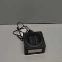 Gaiatop Mini Space Heater, Lightweight PTC Ceramic Fast Heating 500W Energy Efficient for Indoor Use, Overheating & 45 Tip-Over Protection, Portable Desk Electric Heaters for Office Home Black