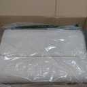 YDKGL Kitchen Mats for Floor, Super Absorbent Kitchen Rugs Non Slip Washable, Soft Imitation Linen Braided Kitchen Runner Rug, Standing Mat Kitchens Sink Mat, Easy to Clean, Beige 17x95