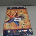 4th of July Table Runner Stars and Stripes Patriotic Table Runners Memorial Day Decor American Flag Independence Day Kitchen Dining Table Runners Indoor Outdoor Party Table Decorations 13 x 72 Inch
