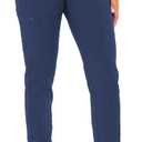 Med Couture Scrub Pants For Women Cargo Jogger Bottoms with 5 Pockets, Lightweight, Ultra Soft, 2-Way Stretch Fabric - MC7710, Medium