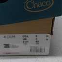 Chaco ZX/1 Dual Strap Cloud Sandal Women Solid Black (USA 9)