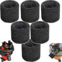 For Shop Vac Muffler Foam Replacement (6 Pack) - High-Density Noise Reduction Foam for Craftsman & RIDGID 2.5" Wet/Dry Vacuum Muffler Diffuser CMXZVBE38660