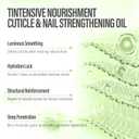3 x CHUCHU Nail Growth and Strengthener Oil for Cuticle - Repair Moisturizing Treatment - Natural Jojoba Vitamin B & E Nail Oil for Dry Cracked Nails (Aloe Vera)