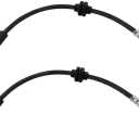 TRQ Brake Hose Set Compatible with 2012-2018 Chevrolet Sonic