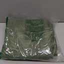 MIULEE Faux Linen Curtains 84 Inch Length 2 Panels Natural Olive Green Semi Sheer Curtain with Back Tab Rod Pocket, Light Filtering Window Privacy Burlap Drapes for Living Room Bedroom 42W x 84L