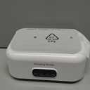 Ultrasonic Jewelry Cleaner, 48kHz Professional Ultrasonic Cleaner Machine with 24oz Large Capacity Tank & 3 Timer Setting, Sonic Machine for Eyeglasses, Rings, Earring, Dentures, Retainers (White)