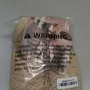 Genina Seat Covers for Dining Room Chair Seat Slipcovers Kitchen Chair Covers (Khaki, 4 Pcs)