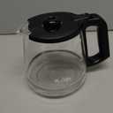 Mr. Coffee 12-Cup Replacement Carafe  Compatible with Mr. Coffee 12 Cup Machines, Glass Pot with Black Handle