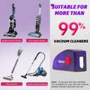 Vacuum Cleaner Dust Display LED, Compatible with Dyson & All Vacuum Cleaners,Reveal Microscopic Dust & Illuminate Invisible Pet,Cat,Dog Fur,Vacuum Accessories Upgrade Vacuum Attachment (Purple)