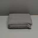 Bedding 1piece Queen Fitted Sheet Only-Queen Size Deep Pocket Bottom Fitted Sheet-Fits 15inches Bed Matress Sheet-Soft and Microfiber-Easy Care-Light Gray