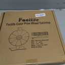 12 Inch Spinning Wheel for Prizes - Prize Wheel, 10 Slots Color Spinner with Stand, Table Prize Wheel Spinner for Trade Shows, Carnivals, and Home Game (12 inch)