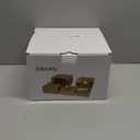 Jolboldy Acrylic Risers for Display 4 Pcs, Food Risers for Party Silver Display Stands Box Nesting Display for Jewelry Bag Cosmetics Catering Dessert Collectibles