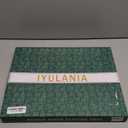 17 inch Acacia Wood Serving Tray with Handles, Decorative Display Tray for Coffee Table, Breakfast in Bed, Food Dinner