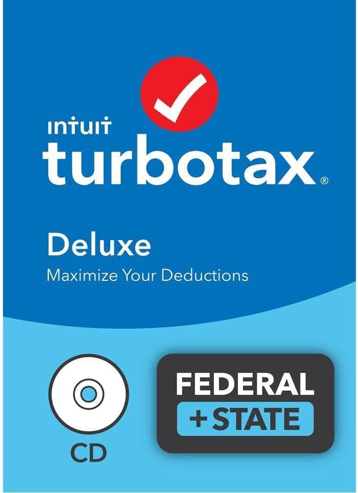 TurboTax DLX Plus State 2021, CD