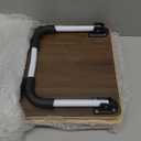 2 Pcs Foldable Laptop Table Lap Desk Mini Bed Table Portable Bed Tray Laptop Stand for Bed for Couch Sofa Working Reading Eating Children Workers School Classroom Home Office Supplies (Wood Color)