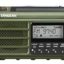 Sangean MMR-99 AM/FM-RBDS/Bluetooth/AUX/Weather/Multi-Powered Digital Tuning Emergency Radio
