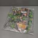 Queekay St. Patrick's Day Door Wreaths for Front Door Gnome Wooden Hanging Sign Gnome Wreath Signs Luck Shamrock Green Welcome Hanger Decoration for St Patrick's Day Wall Rustic Farmhouse Porch (14.29 x 11.61 inch)