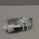 BMJL Women's High Waisted Bikini Ribbed Two Piece Swimsuit High Cut Color Block Adjustable Straps Bathing Suit (Large, Green043)