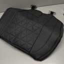 Black Panther Luxury Faux Leather Car Seat Cover Front Bottom Seat Cushion Cover, Anti-Slip and Wrap Around The Bottom, Fits 95% of Vehicles - 1 Piece,Black