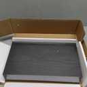 Fun Memories 16 Inch Long Floating Shelves in Black, 9.3 Inch Deep Floating Shelf for Wall, Living Room, Kitchen, Rustic Deep Wood Shelves for Bathroom, 2 Pack Storage Display Shelf for Books, Decor