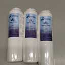 WRF555SDFZ FMM-2 WRF535SWHZ WRX735SDHZ WRMF3636RZ WRX735SDBM WRF555SDHV WRFF3436RZ WRF535SWHV Refrigerator Water Filter For Whirlpool, Fit Maytag Mfi2570fez Msd2651heb Replacement 3PK
