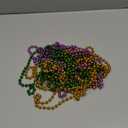 ZZYFGH 12PCS Mardi Gras Beads, Gold Green Purple Mardi Gras Metallic Beads Costumes Necklaces Bulk, 33" Mardi Gras Necklace, Festival Parade Throw Accessories for Wedding Birthday Celebrations Decorations