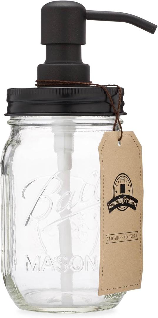 Mason Jar Soap and Lotion Dispenser, 1 quart