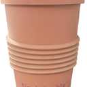 16oz Coffee Mug - Insulated Reusable Coffee Tumbler - On-The-Go Travel Mug - BPA-Free, Leak proof Lid, Stylish Coffee Cup - Lightweight & Durable Mug for Drinks (Rose)