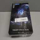 2 x TZGZT [Longest Durable] Travel Carrying Case for Nintendo Switch 2 2025, Large Volume Accessories Bundle Holder, 2 Screen Protector, Hard Protective Cover Estuche Funda with 12 Game Cards, Black