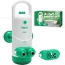 Bath Jets for Tub with Jet Massage and Bubble Mode, Bathtub Jets for Tub with 360° Rotatable Single and Dual Nozzles, the Lever-lock Suction Cups, and Handle. Jets for Bathtub at Home for Relaxation