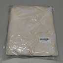 Round Vinyl Fitted Tablecloth, Waterproof Elastic Table Covers Wipeable Flannel Backed Tablecloths for Picnic Camping Indoor and Outdoor (Leaf,Beige, Fits 57" to 65" Diameter Tables)