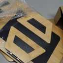 2 Pack Couch Arm Tray,Bamboo Folding Sofa Tray,Sofa Armrest Trays Clip-On Couch Desk for Drinks,Snacks,Phone,Remote ControlNatural