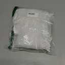 Unsutuo Bride Wedding Veil 1 Tiers Lace Applique Fingertip Bridal Tulle with Hair Comb for Women and Girls (White) (White)