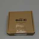 Goo-Ki 6 Pack 3'' Center to Center Antique Brass Cabinet Bar Pulls Vintage Drawer Handles Closet Classic Retro Home Kitchen Improvement Hardware