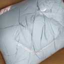 Luxudecor Queen Comforter Set 7 Pieces Bedding Sets,Teal Blue Floral Comforter and Sheet Set,Soft Microfiber Bed in a Bag for All Seasons (Teal Blue,90"x90")
