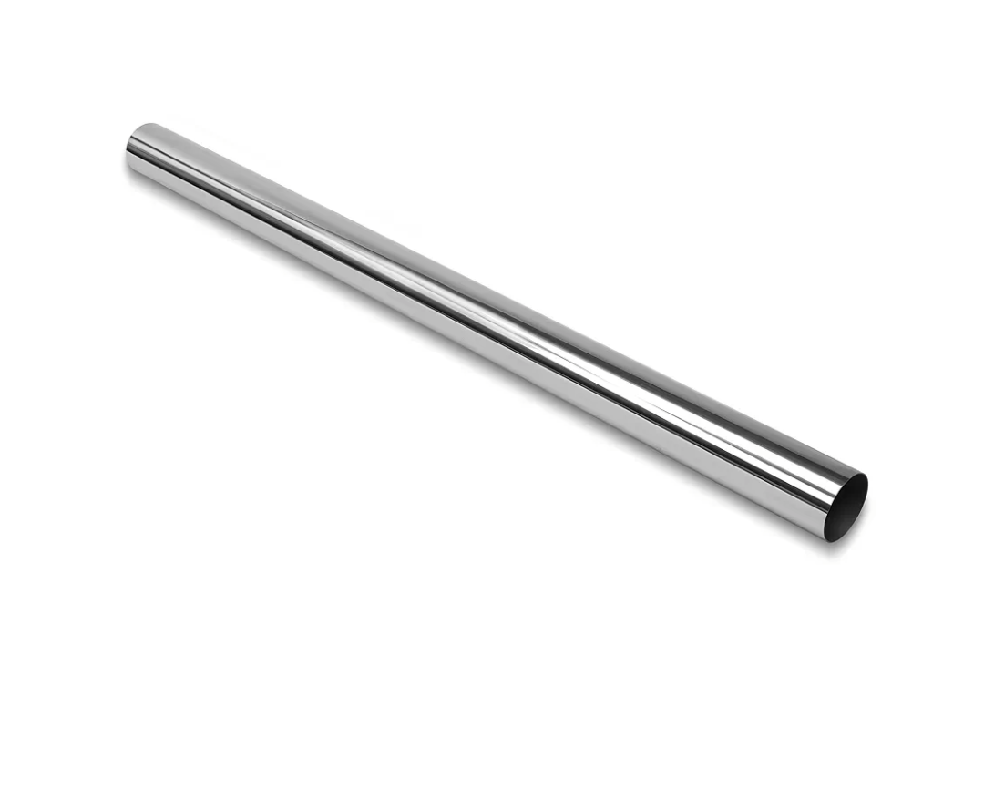 JY PERFORMANCE 2.5 Inch Universal Custom Exhaust Straight Pipe Stainless Steel T304 Tubing Piping | 47.3 Inch Long 2.5'' OD