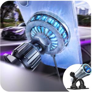 LISEN for Qi2 15W MagSafe Car Mount Charger,Rapid Cooling Drop 18 in MinutesIncludes Vent/Dashboard Holder & Car Charger, iPhone 16 Pro Max Car Accessories, Fits Galaxy S25 Ultra with MagSafe Case