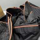 Dog Car Seat Cover for Back Seat, Dog Car Bed Cover with Hard Bottom, Backseat Extender Hammock for Mid-Sized Truck/SUV 8 Panels - Black