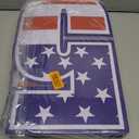 5 Pack Patriotic Pool Floating Letters, 250th Anniversary Foam Float Board, 19.7 x 11.8"