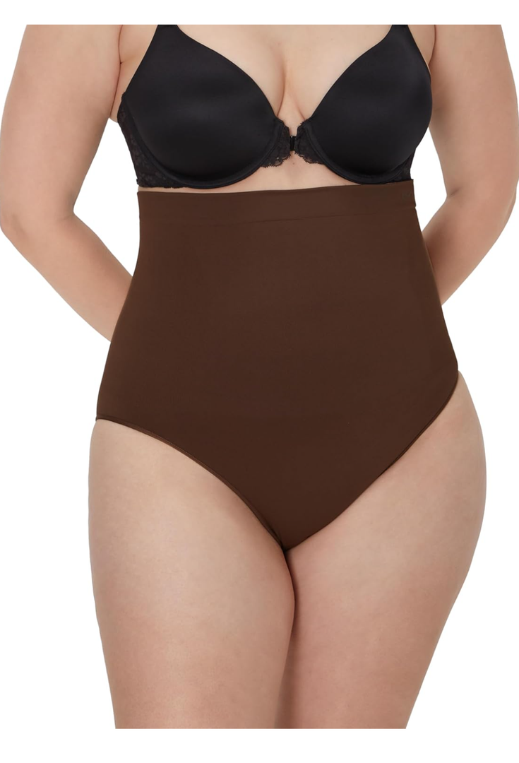 Maidenform womens Seamless Shapewear, Tummy Control High-waist Brief, Firm Control Shapewear Panty SIZE M