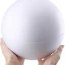20CM Foam Craft Balls White Smooth Craft Foam Ball White Polystyrene for DIY Arts and Modeling Decoration