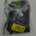 Dog Raincoat - Waterproof Winter Jacket with Velvet Inner, Reflective Strip, Black, XX-Large