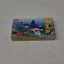 LEGO Creator 3in1 Deep Sea Creatures 31088 Make a Shark, Squid, Angler Fish, and Crab with This Sea Animal Toy Building Kit (230 Pieces)