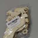 30PCS Wood Dogs Cutout Crafts Unfinished Wooden Dogs Hanging Ornaments Gift Tags Unfinished Wood Discs Ornament for Home Party Decoration Craft Project