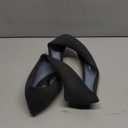 Suede Steering Wheel Cover for Tesla Model 3/Y, Anti Heat, Breathable, Anti-Slip,Leather Steering Wheel Cover 14-14 1/4 in (35.5-36 cm) (Black-02)