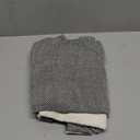 Bazaar Anatolia Turkish Beach Towel 100% Cotton Bath Towels 71x39 Quick Dry Sand Free Lightweight Large Oversized Herringbone Black