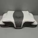 Memory Foam Pillows, Cervical Pillow for Neck and Shoulder Pain Relief, Ergonomic Contour Bed Pillow, Soft for Side Sleep Stomach Sleeping and Back Sleeper (Queen Size-24.8''Lx14.96''Wx5.78''H, Grey)